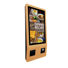 Windows Android system self service food ordering kiosks for fast food restaurant